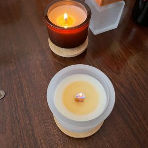 Hand crafted scented candles, high end